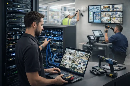 G&R Solutions IT installation and deployment team setting up systems and infrastructure with minimal disruption to business operations