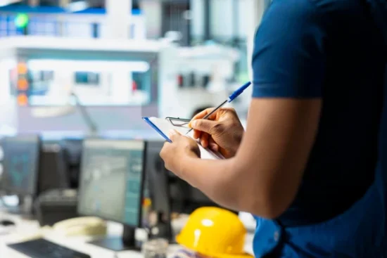 G&R Solutions proactive IT monitoring and maintenance engineer checking systems to prevent issues and ensure business continuity